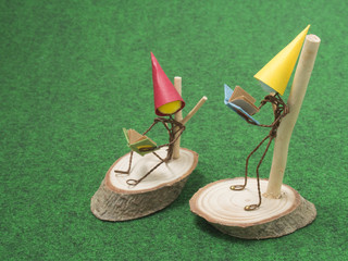 針金小人の読書