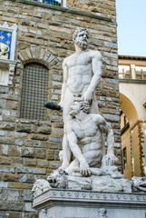 Statua Ercole e Caco, monumento, Firenze