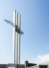 The monument to the war