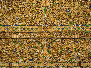 decoration of Thai temple