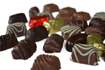 Dark and Milk Chocolate Candies