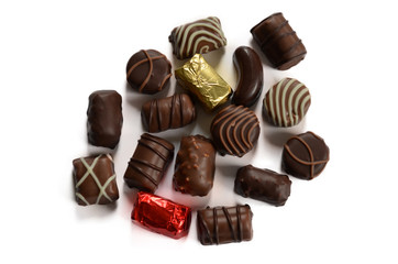 Dark and Milk Chocolate Candies