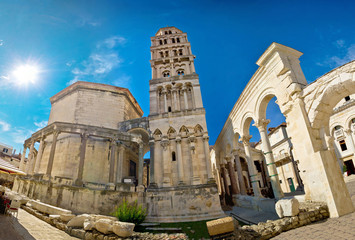 Fototapeta premium UNESCO world heritage site in Split