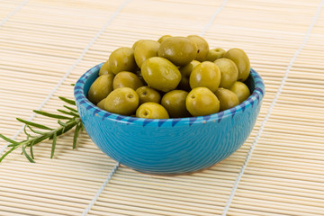 Green olives