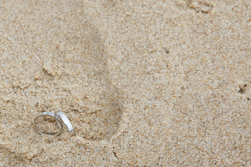 Les alliances dans le sable