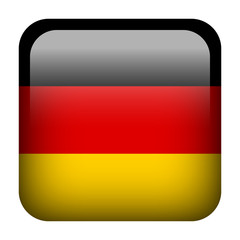 Germany square flag button