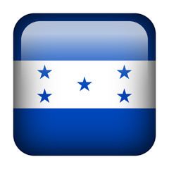 Honduras square flag button