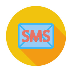 Envelope flat icon.