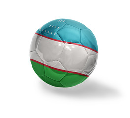 Obraz premium Uzbek Football