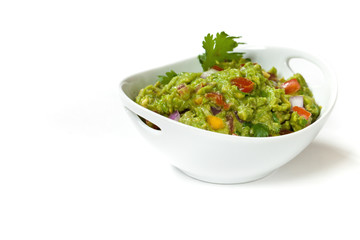 Bowl of Guacamole dip