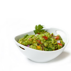 Bowl of Guacamole dip