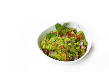 Bowl of Guacamole dip
