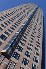 Obraz premium Messeturm in Frankfurt