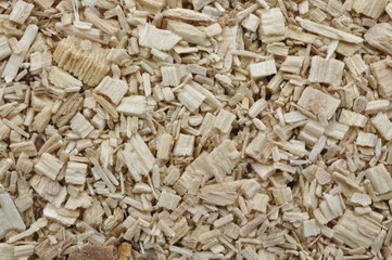 Holzspäne als Hintergrundbild dunkel