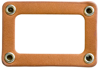 Leder Rahme - Label