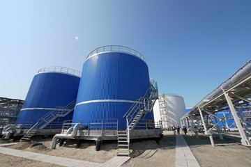 RUSSIA, NADYM - JUNE 6, 2011: Сorporation GAZPROM in Novy Ureng