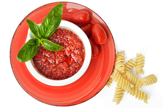 salsa di pomodoro e pasta
