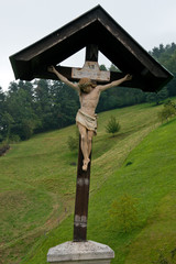 Crucifix in Skofja Loka