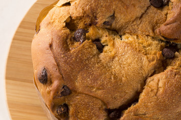 Panetone de chocolate