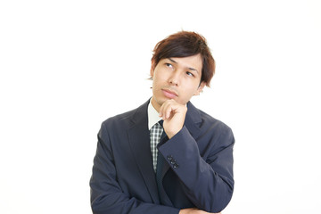 疲れたビジネスマン
