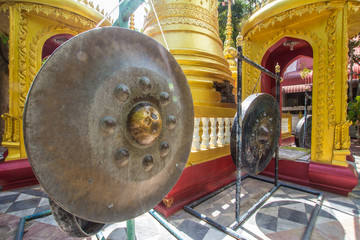 Giant brass bell