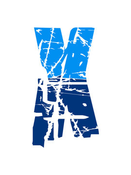 X Kreuz Buchstabe