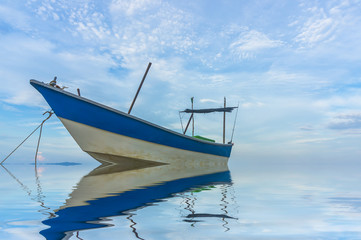 Traditional wooden boat