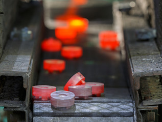 steel gear hot forging production line