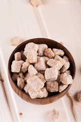 Brown sugar cubes