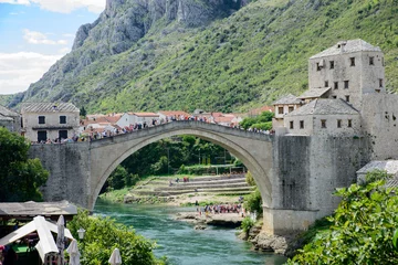 Acrylic prints Stari Most bridge of Mostar