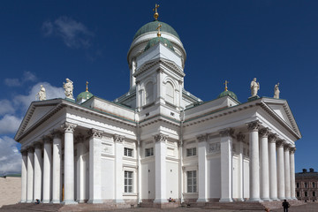 Fototapeta premium Finland. Helsinki. Senate Square. Cathedral