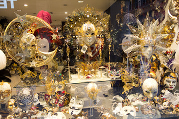 Carnival shop in Venice