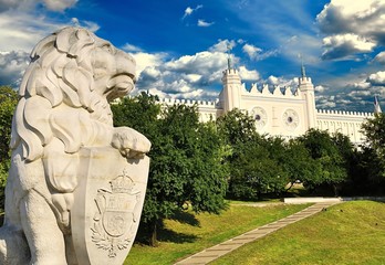 Medieval royal castle in Lublin, Poland - obrazy, fototapety, plakaty