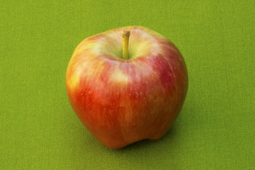 Red ripe apple