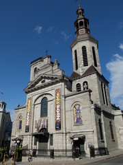 Fototapeta na wymiar Quebec City Notre Dame
