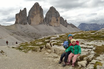 Fototapeta premium vacanza in montagna