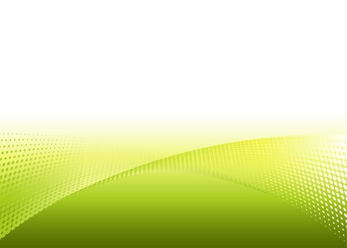 Vector abstract green background