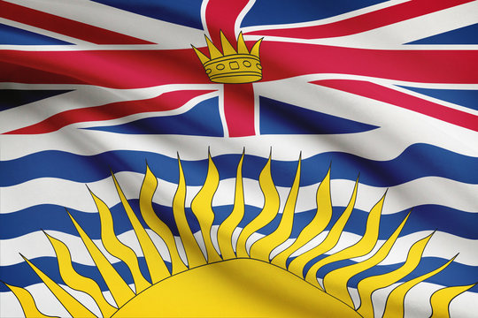 Canadian provinces flags series - British Columbia