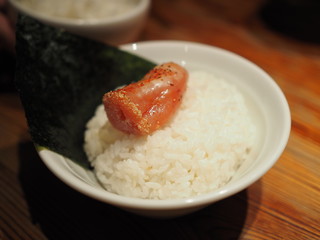 明太子ご飯 Mentaiko rice