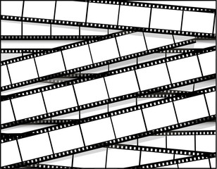 Film stripe background