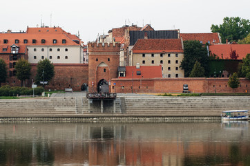 Early morning in Old Town of Torun, Poland