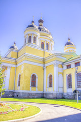 Fototapeta na wymiar Spaso-Preobrazhensky Cathedral Rybinsk
