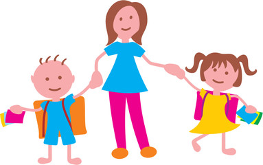 ECOLIERS ACCOMPAGNES