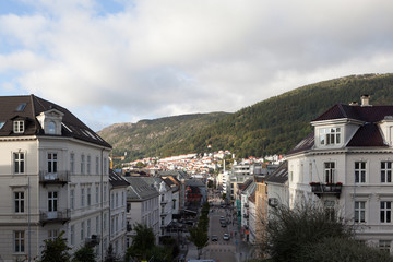 Улицы Бергена. Норвегия.
