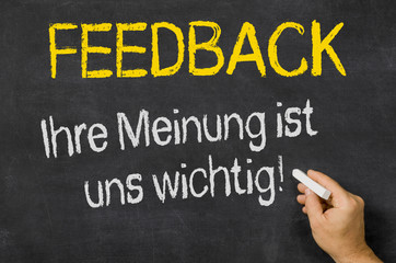 Feedback - Ihre Meinung ist uns wichtig