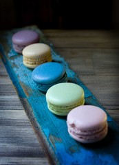 colored macaroon