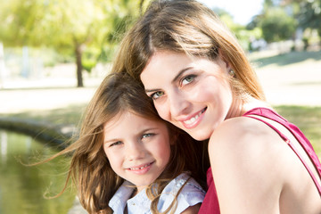 Fototapeta premium Mother and daughter