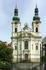 Fototapeta na wymiar Church of St. Mary Magdalene, Karlovy Vary
