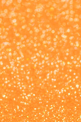 defocused abstract orange lights background