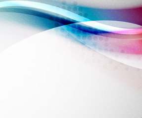 Unusual abstract color wave